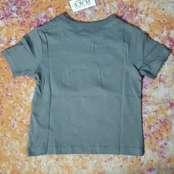 NWT Children's Place Green Dino Shirt Size 12 - 18 M - Picture 5 of 5